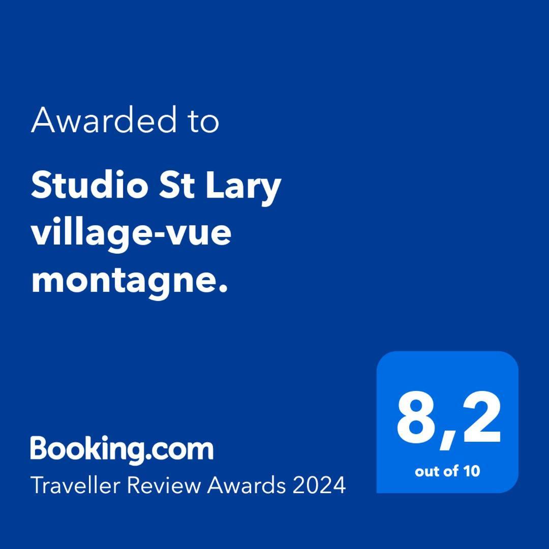 Studio St Lary village-vue montagne. Saint-Lary-Soulan Esterno foto