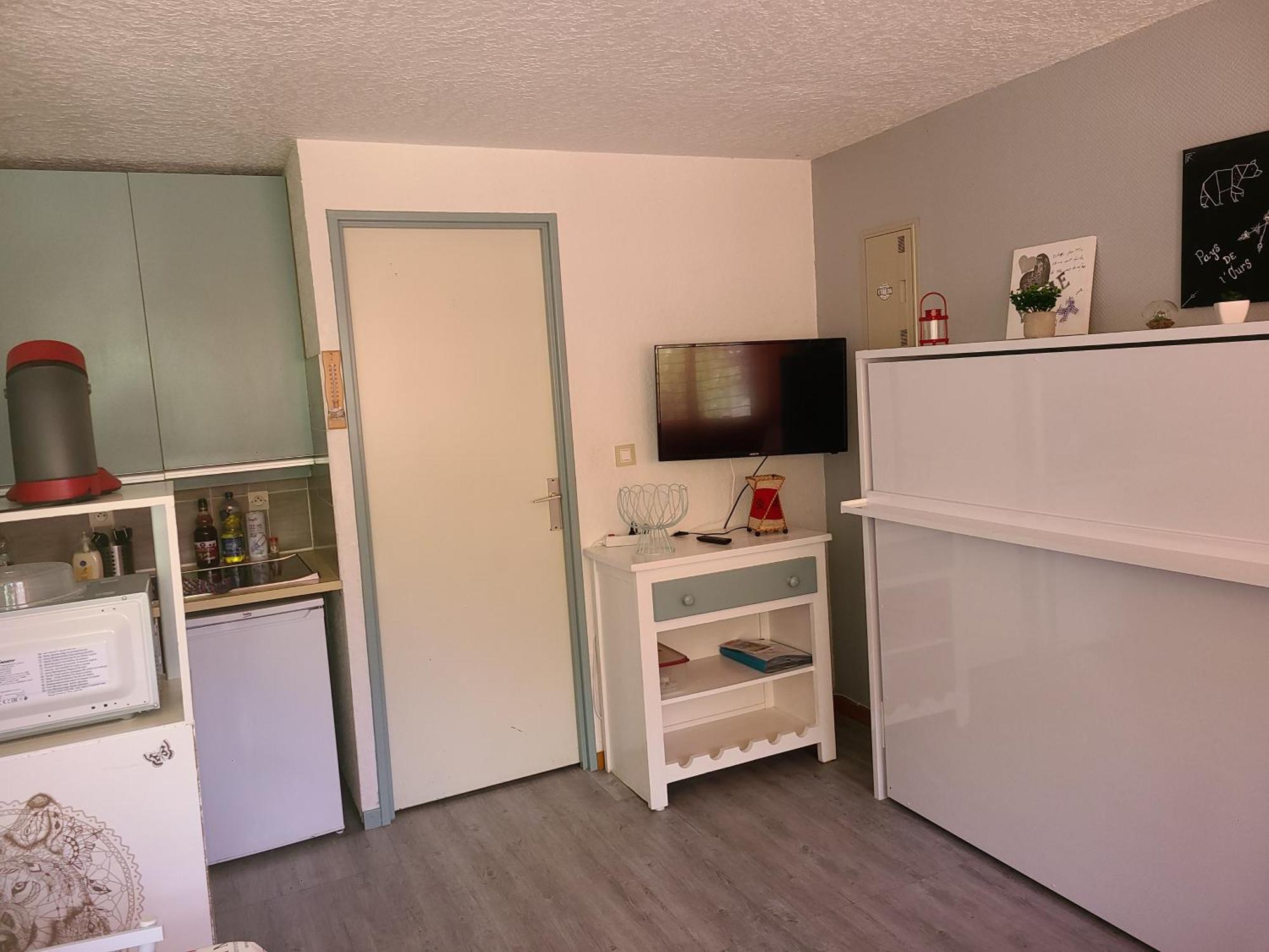 Studio St Lary village-vue montagne. Saint-Lary-Soulan Esterno foto